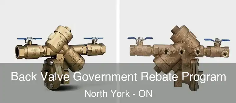  Back Valve Government Rebate Program North York - ON
