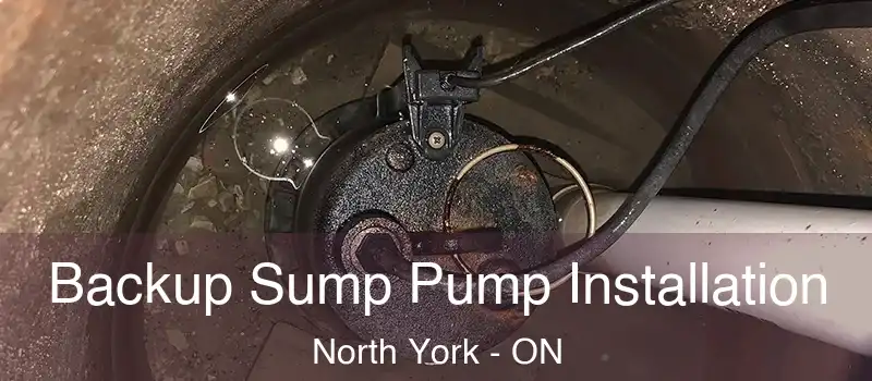  Backup Sump Pump Installation North York - ON
