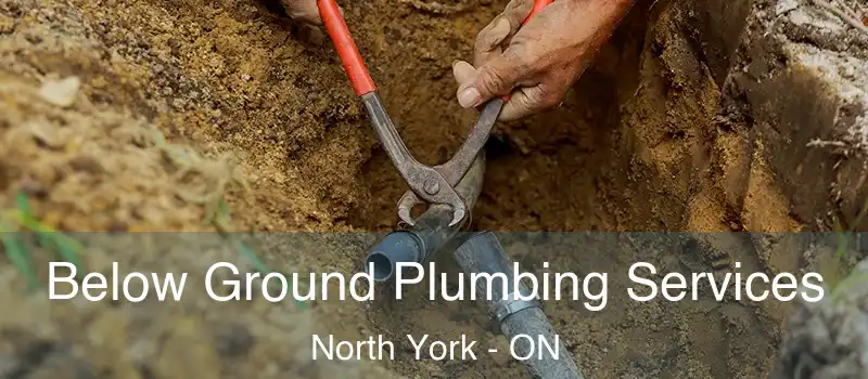  Below Ground Plumbing Services North York - ON