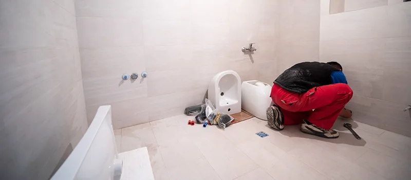 Basement Bathroom Shower Installation in North York, Ontario