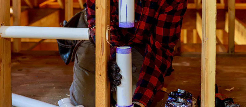 Process of Rough In Plumbing in North York, Ontario