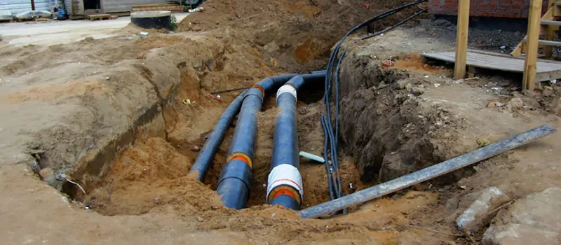 Main Water Line Installation in North York, Ontario