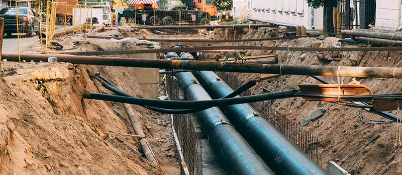 Underground Drainage Pipe Replacement in North York, ON