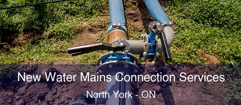  New Water Mains Connection Services North York - ON